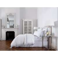 SHERIDAN EVERYDAY PERCALE SHEET SET QUEEN BED - WHITE